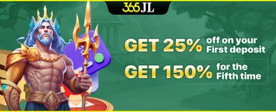 150% Grand Welcome Bonus promotion banner